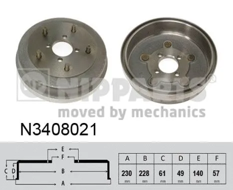 Brake Drum (N3408021)
