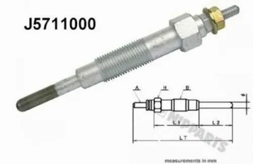Glow Plug (J5711000)