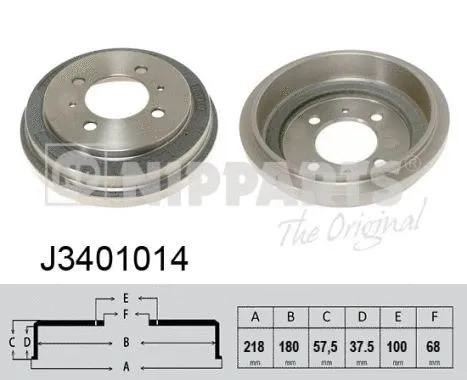 Brake Drum (J3401014)