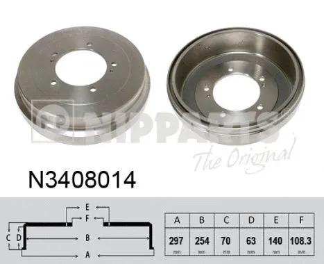 Brake Drum (N3408014)