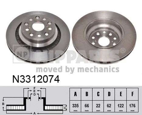 Brake Disc (N3312074)