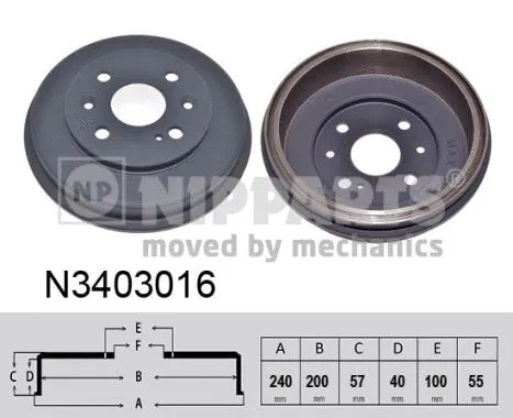 Brake Drum (N3403016)