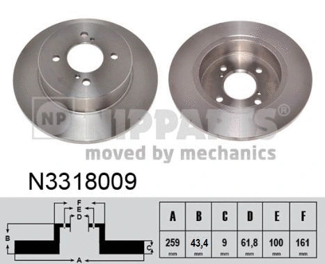 Brake Disc (N3318009)
