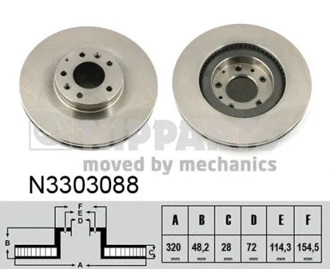 Brake Disc (N3303088)
