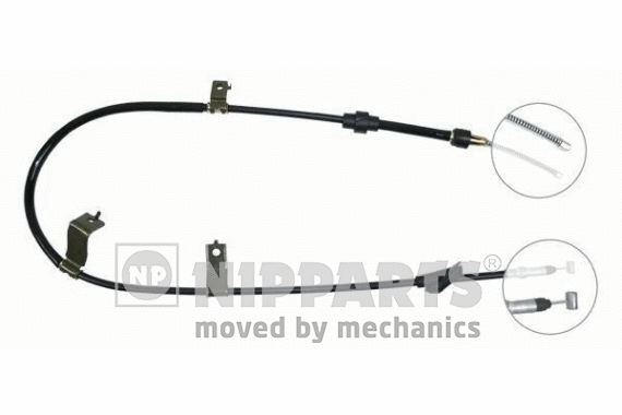 Cable Pull, parking brake (J13858)