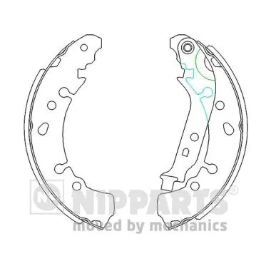 Brake Shoe Set (N3502091)