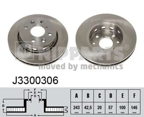 Brake Disc (J3300306)
