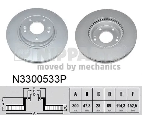 Brake Disc (N3300533P)