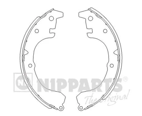 Brake Shoe Set (J3502006)