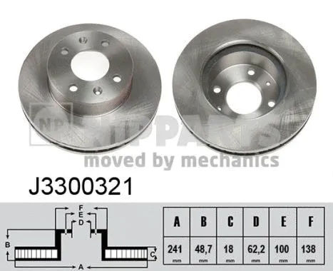 Brake Disc (J3300321)