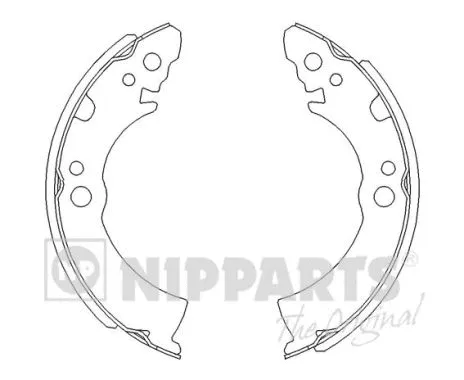 Brake Shoe Set (J3501001)