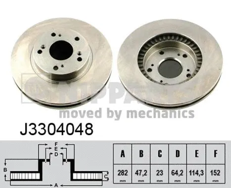 Brake Disc (J3304048)