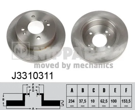 Brake Disc (J3310311)