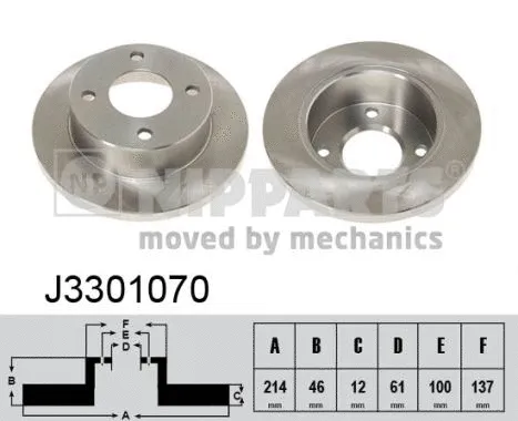Brake Disc (J3301070)