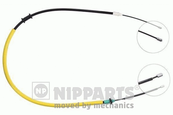 Cable Pull, parking brake (J15627)