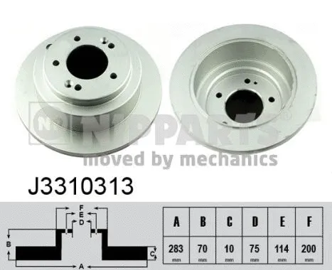 Brake Disc (J3310313)