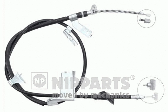 Cable Pull, parking brake (J10497)