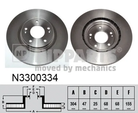 Brake Disc (N3300334)