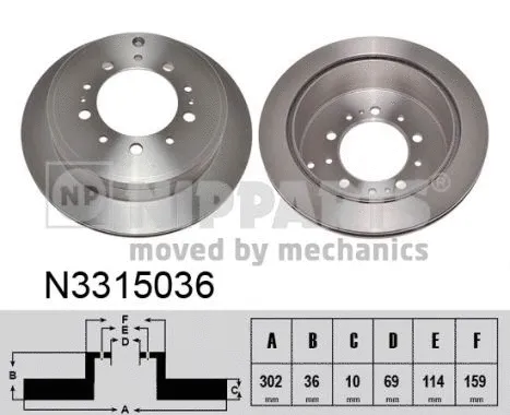 Brake Disc (N3315036)