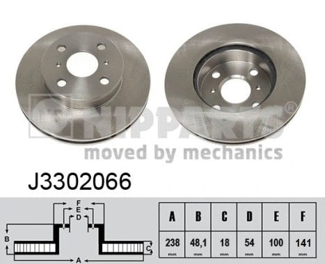 Brake Disc (J3302066)