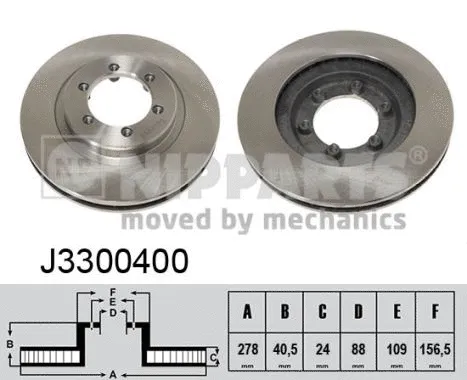Brake Disc (J3300400)