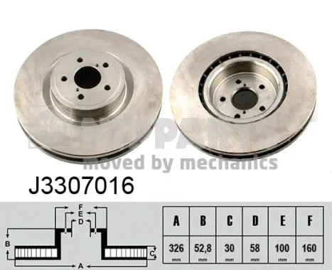 Brake Disc (J3307016)