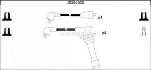 Ignition Cable Kit (J5384000)