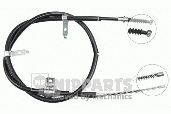 Cable Pull, parking brake (J18922)