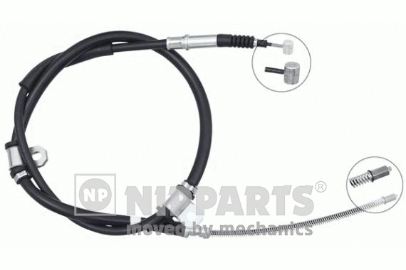 Cable Pull, parking brake (J19227)
