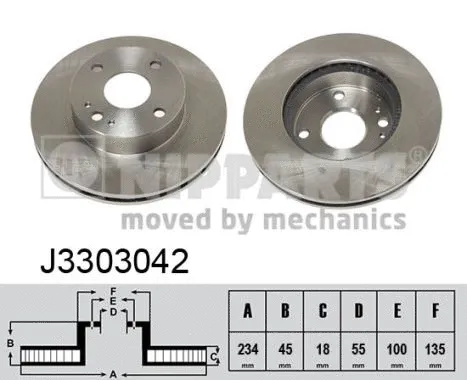 Brake Disc (J3303042)