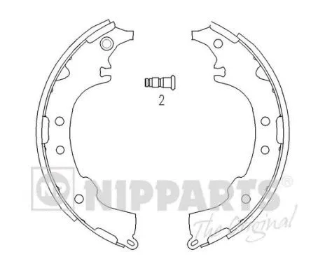 Brake Shoe Set (J3502068)