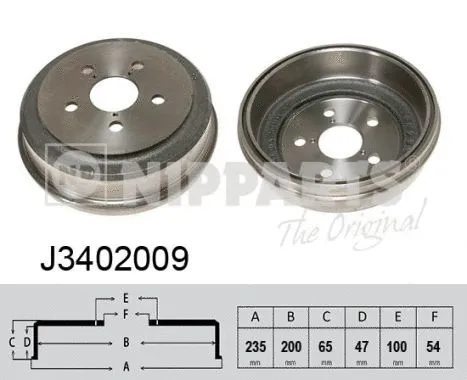 Brake Drum (J3402009)