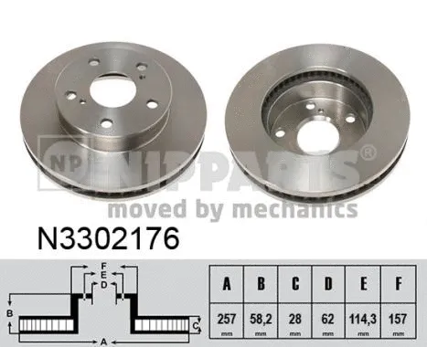 Brake Disc (N3302176)