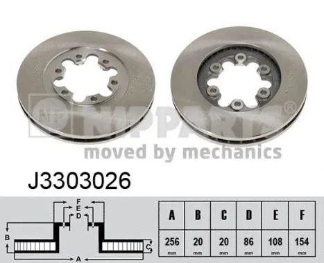 Brake Disc (J3303026)