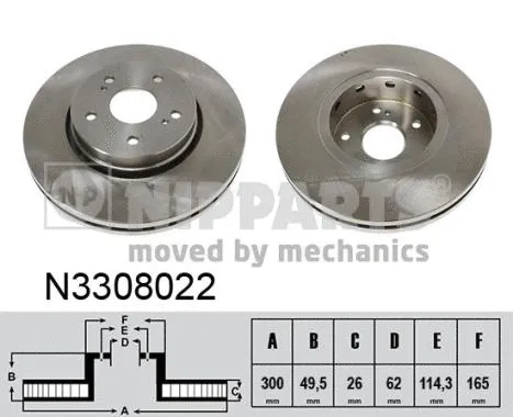 Brake Disc (N3308022)