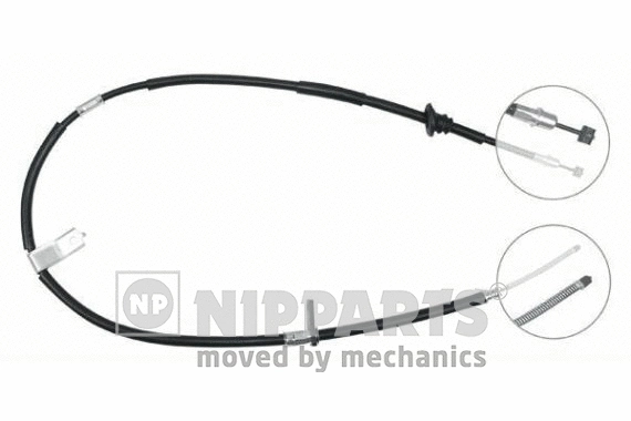 Cable Pull, parking brake (J10897)