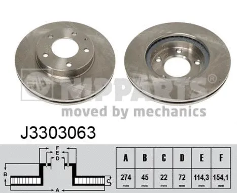 Brake Disc (J3303063)