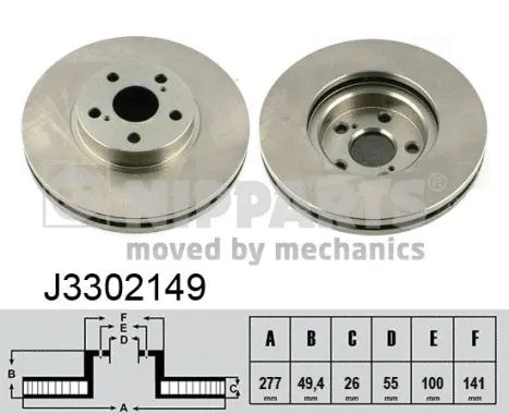 Brake Disc (J3302149)