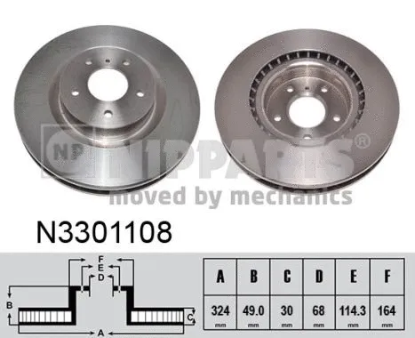 Brake Disc (N3301108)