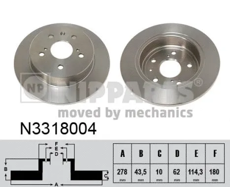 Brake Disc (N3318004)