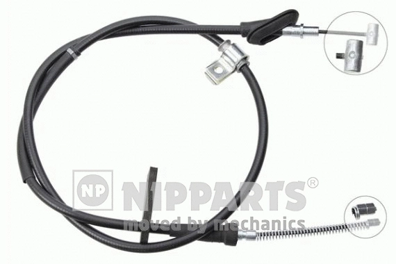 Cable Pull, parking brake (J18979)
