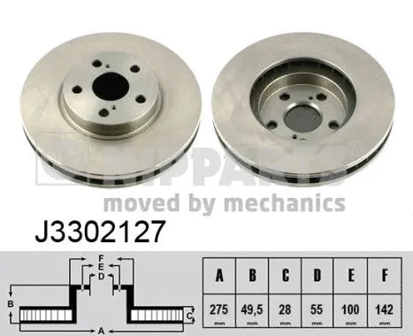 Brake Disc (J3302127)