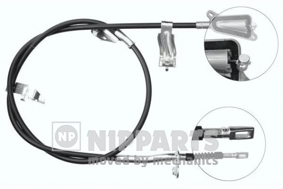 Cable Pull, parking brake (J3931067)