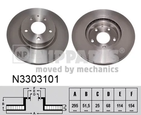 Brake Disc (N3303101)