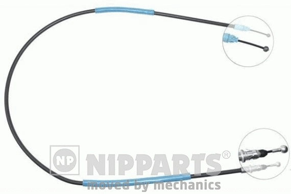 Cable Pull, parking brake (J17278)