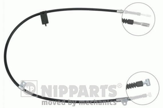 Cable Pull, parking brake (J15177)