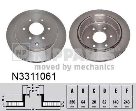 Brake Disc (N3311061)