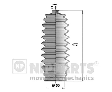 Bellow Kit, steering (N2844021)