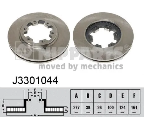 Brake Disc (J3301044)