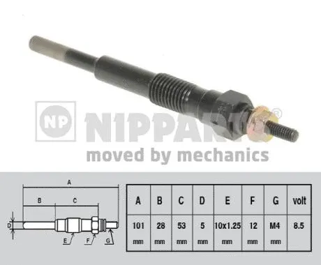 Glow Plug (J5716000)
